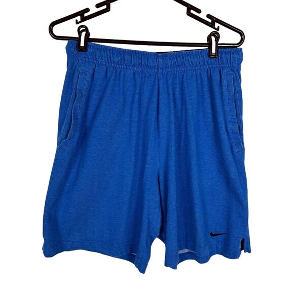 Nike Blue Athletic Shorts Men's Size Large Dri-Fit - Picture 1 of 7